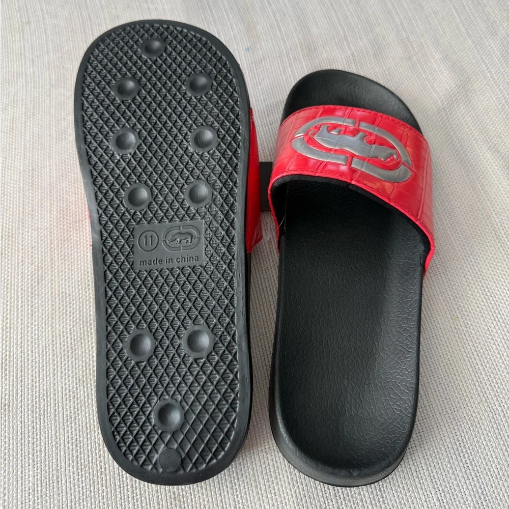 ECKO UNLTD MENS 3D logo slide